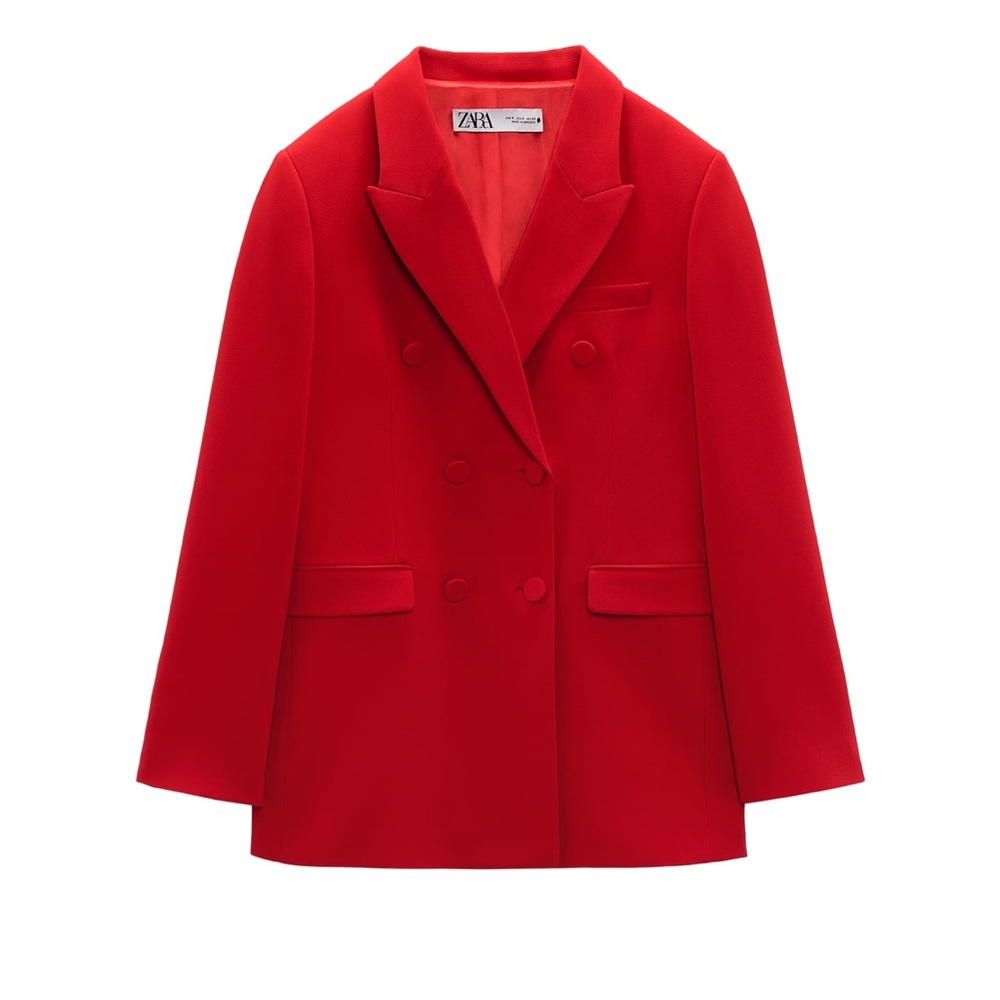 Red Zara Suit Sz XL